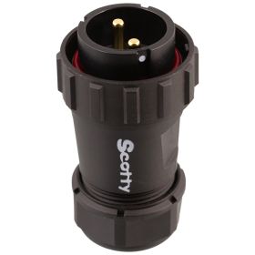 Scotty 2123 Marine Grade Plug - 12V