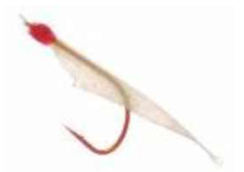 Daiichi Sabiki Rig Red/White Size 8