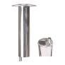 Lee's Rod Holder Medium - 0&deg; - Stainless Steel