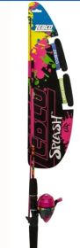 Zebco Splash Junior Combo Girls Pink 48in