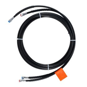 Outboard Hose Kit, 20 ft Hydraulic Steering Hose, 2-Piece Leak-Proof TPEE Hydraulic Boat Hoses