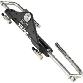 Hydraulic Steering Cylinder HC4645H Front Mount Hydraulic Outboard Marine Steering Cylinder Suit for Up to 150HP Boats Steering